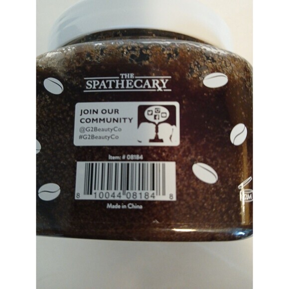 The SpatheCary Morning Brew Coffee Exfoliating Body Scrub 21oz Sealed - Picture 5 of 7
